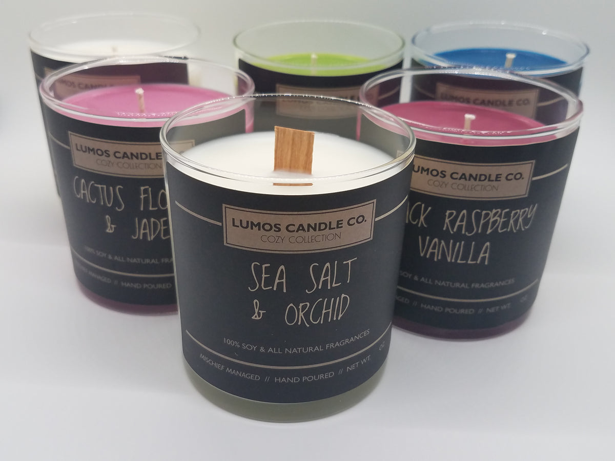Natural Wood and Cotton Candle Wicks